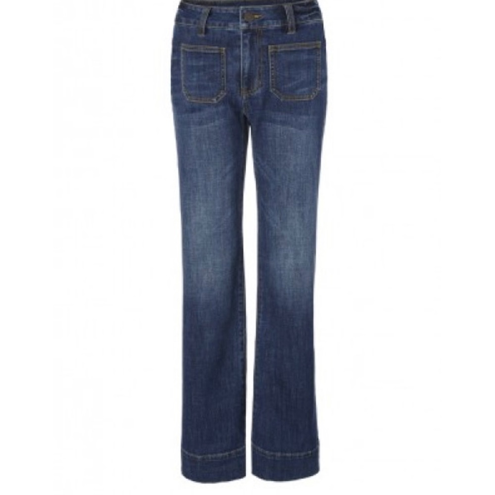 Cabi size 0 patch pocket jeans